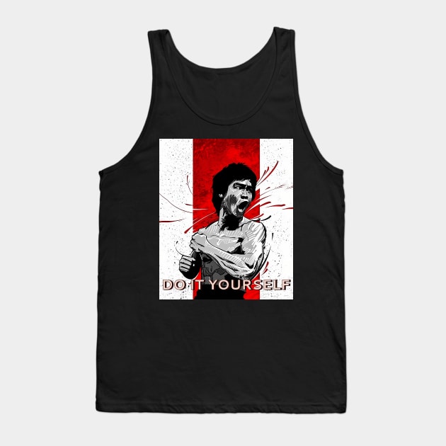 Lee LegendMovie Jeet Kune Do Bruce Be Water Tank Top by Garmentcrooks